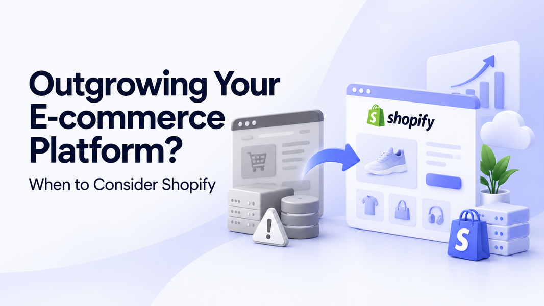 Outgrowing Your E-commerce Platform: When to Consider Shopify