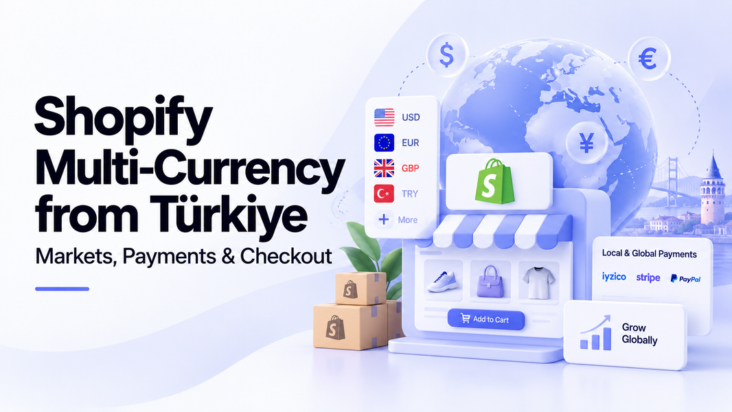 Shopify Multi-Currency from Türkiye: Markets, Payments and Checkout