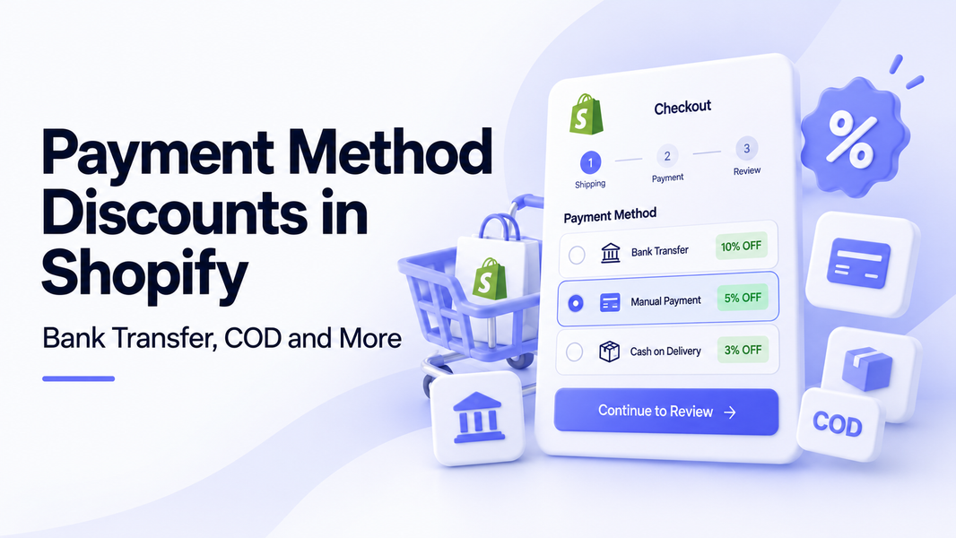 How to Offer Discounts by Payment Method on Shopify
