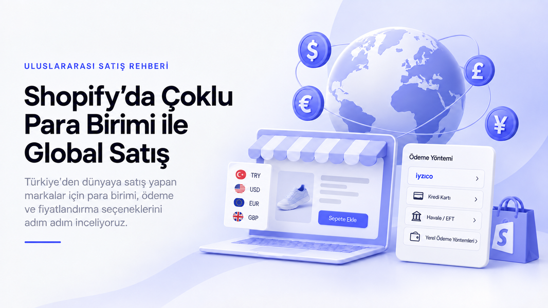 Türkiye'den Shopify ile çoklu para biriminde global satış rehberi